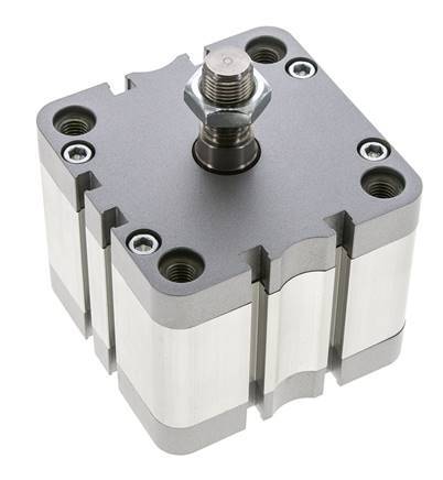 ISO 21287 Doppeltwirkender Kompaktzylinder 80-25mm - Magnetisch - Stange mit Außengewinde