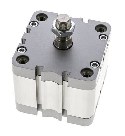 ISO 21287 Doppeltwirkender Kompaktzylinder 80-25mm - Magnetisch - Stange mit Außengewinde