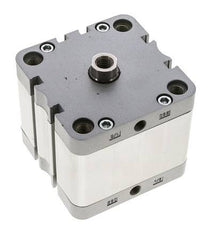 ISO 21287 Kompakter doppeltwirkender Zylinder 80-30mm - Magnetisch