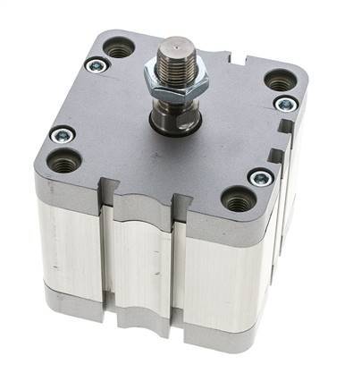 ISO 21287 Doppeltwirkender Kompaktzylinder 80-30mm - Magnetisch - Stange mit Außengewinde