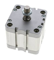 ISO 21287 Doppeltwirkender Kompaktzylinder 80-30mm - Magnetisch - Stange mit Außengewinde