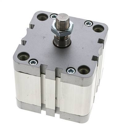 ISO 21287 Doppeltwirkender Kompaktzylinder 80-30mm - Magnetisch - Stange mit Außengewinde