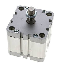 ISO 21287 Doppeltwirkender Kompaktzylinder 80-30mm - Magnetisch - Stange mit Außengewinde