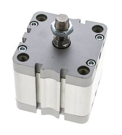ISO 21287 Doppeltwirkender Kompaktzylinder 80-30mm - Magnetisch - Stange mit Außengewinde