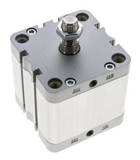 ISO 21287 Doppeltwirkender Kompaktzylinder 80-40mm - Magnetisch - Stange mit Außengewinde
