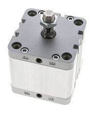ISO 21287 Doppeltwirkender Kompaktzylinder 80-40mm - Magnetisch - Stange mit Außengewinde