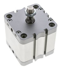 ISO 21287 Doppeltwirkender Kompaktzylinder 80-40mm - Magnetisch - Stange mit Außengewinde