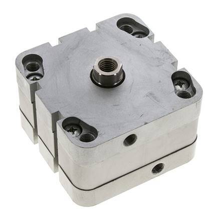 ISO 21287 Kompakter doppeltwirkender Zylinder 80-5mm - Magnetisch