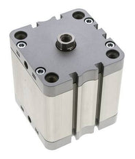 ISO 21287 Compact Double Acting Cylinder 80-50mm - Magnetic