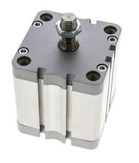 ISO 21287 Kompakter doppeltwirkender Zylinder 80-50mm - Magnetisch - Stange mit Außengewinde