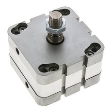 ISO 21287 Compact Double Acting Cylinder 80-5mm - Magnetic - Male Rod