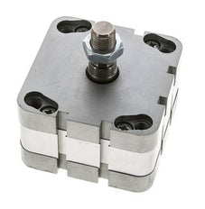 ISO 21287 Doppeltwirkender Kompaktzylinder 80-5mm - Magnetisch - Außengewinde