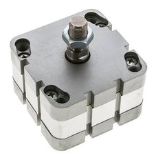 ISO 21287 Doppeltwirkender Kompaktzylinder 80-5mm - Magnetisch - Außengewinde