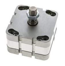 ISO 21287 Doppeltwirkender Kompaktzylinder 80-5mm - Magnetisch - Außengewinde
