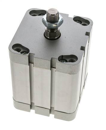 ISO 21287 Doppeltwirkender Kompaktzylinder 80-60mm - Magnetisch - Stange mit Außengewinde