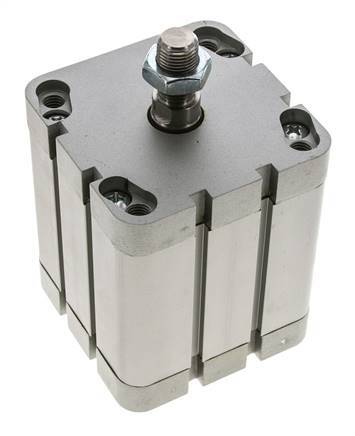 ISO 21287 Doppeltwirkender Kompaktzylinder 80-60mm - Magnetisch - Stange mit Außengewinde