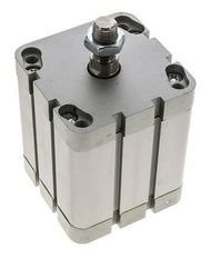 ISO 21287 Doppeltwirkender Kompaktzylinder 80-60mm - Magnetisch - Stange mit Außengewinde