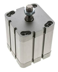 ISO 21287 Doppeltwirkender Kompaktzylinder 80-60mm - Magnetisch - Stange mit Außengewinde