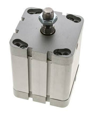 ISO 21287 Doppeltwirkender Kompaktzylinder 80-60mm - Magnetisch - Stange mit Außengewinde