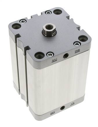 ISO 21287 Compact Double Acting Cylinder 80-80mm - Magnetic