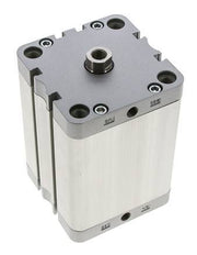 ISO 21287 Compact Double Acting Cylinder 80-80mm - Magnetic