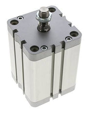 ISO 21287 Kompakter doppeltwirkender Zylinder 80-80mm - Magnetisch - Stange mit Außengewinde