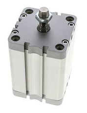 ISO 21287 Kompakter doppeltwirkender Zylinder 80-80mm - Magnetisch - Stange mit Außengewinde