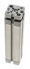 ISO 21287 Kompakter doppeltwirkender Zylinder 20-100mm - magnetisch - nicht drehend