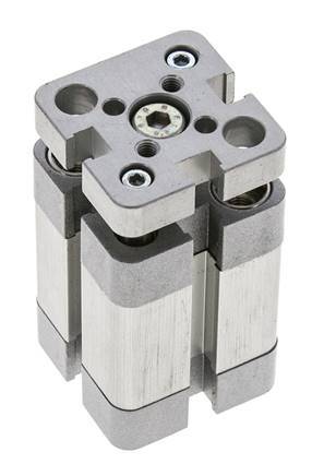ISO 21287 Kompakter doppeltwirkender Zylinder 20-15mm - magnetisch - nicht drehend