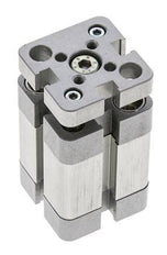 ISO 21287 Kompakter doppeltwirkender Zylinder 20-15mm - magnetisch - nicht drehend