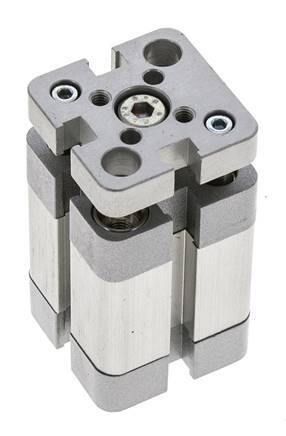 ISO 21287 Kompakter doppeltwirkender Zylinder 20-15mm - magnetisch - nicht drehend
