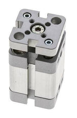 ISO 21287 Kompakter doppeltwirkender Zylinder 20-15mm - magnetisch - nicht drehend