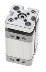 ISO 21287 Kompakter doppeltwirkender Zylinder 20-20mm - magnetisch - nicht drehend