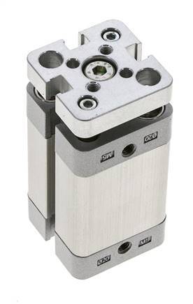 ISO 21287 Kompakter doppeltwirkender Zylinder 20-25mm - magnetisch - nicht drehend