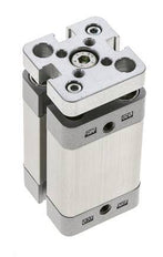 ISO 21287 Kompakter doppeltwirkender Zylinder 20-25mm - magnetisch - nicht drehend