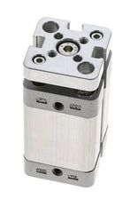 ISO 21287 Kompakter doppeltwirkender Zylinder 20-25mm - magnetisch - nicht drehend