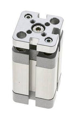 ISO 21287 Kompakter doppeltwirkender Zylinder 20-25mm - magnetisch - nicht drehend