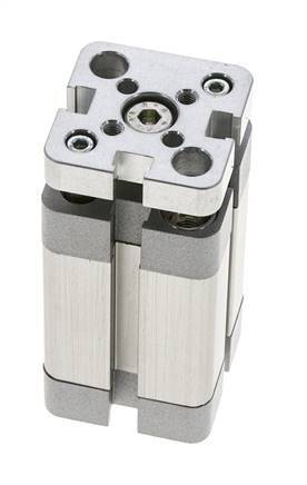 ISO 21287 Kompakter doppeltwirkender Zylinder 20-25mm - magnetisch - nicht drehend