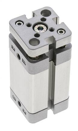 ISO 21287 Kompakter doppeltwirkender Zylinder 20-30mm - magnetisch - nicht drehend
