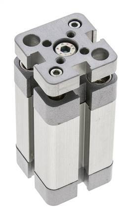 ISO 21287 Kompakter doppeltwirkender Zylinder 20-30mm - magnetisch - nicht drehend
