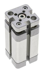 ISO 21287 Kompakter doppeltwirkender Zylinder 20-30mm - magnetisch - nicht drehend
