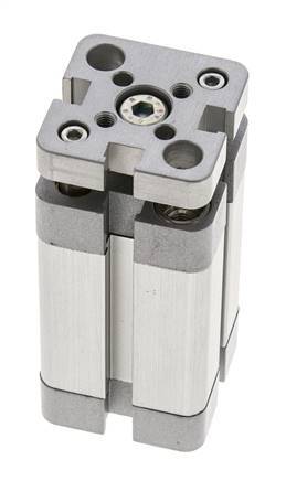 ISO 21287 Kompakter doppeltwirkender Zylinder 20-30mm - magnetisch - nicht drehend