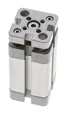 ISO 21287 Kompakter doppeltwirkender Zylinder 20-30mm - magnetisch - nicht drehend