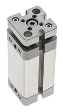 ISO 21287 Kompakter doppeltwirkender Zylinder 20-40mm - magnetisch - nicht drehend