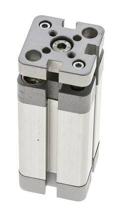 ISO 21287 Kompakter doppeltwirkender Zylinder 20-40mm - magnetisch - nicht drehend