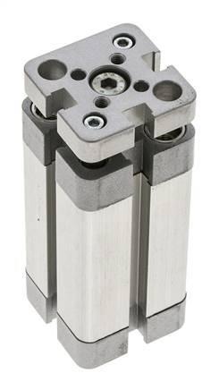 ISO 21287 Kompakter doppeltwirkender Zylinder 20-40mm - magnetisch - nicht drehend