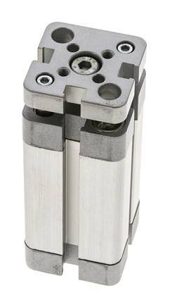 ISO 21287 Kompakter doppeltwirkender Zylinder 20-40mm - magnetisch - nicht drehend