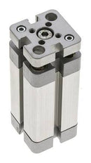 ISO 21287 Kompakter doppeltwirkender Zylinder 20-40mm - magnetisch - nicht drehend