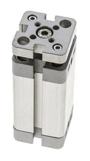 ISO 21287 Kompakter doppeltwirkender Zylinder 20-40mm - magnetisch - nicht drehend