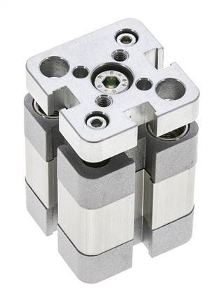 ISO 21287 Kompakter doppeltwirkender Zylinder 20-5mm - magnetisch - nicht drehend